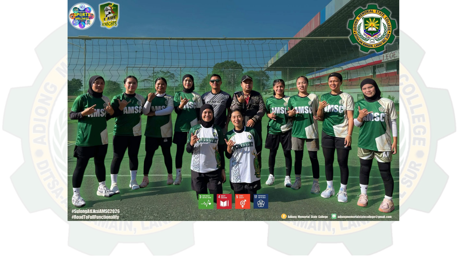 𝗔𝗠𝗦𝗖 𝗟𝗮𝗸𝗲 𝗞𝗻𝗶𝗴𝗵𝘁𝘀 𝗪𝗼𝗺𝗲𝗻s 𝗩𝗼𝗹𝗹𝗲𝘆𝗯𝗮𝗹𝗹 𝗧𝗲𝗮𝗺 𝗮𝘁 𝗪𝗩𝗠𝗔 𝟱𝘁𝗵 𝗔𝗻𝗻𝗶𝘃𝗲𝗿𝘀𝗮𝗿𝘆 𝗢𝗽𝗲𝗻 𝗧𝗼𝘂𝗿𝗻𝗮𝗺𝗲𝗻𝘁 